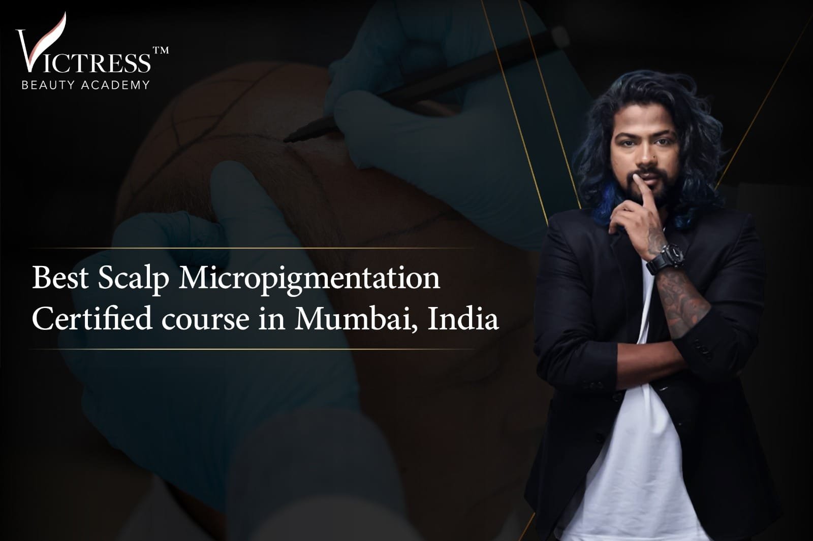Best Scalp Micropigmentation Course in Mumbai, India